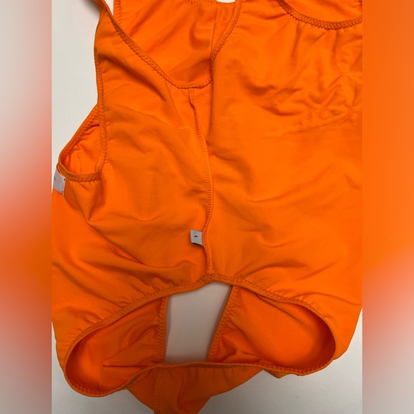 NWOT ⚜️🧡⚜️ Laina Rauma rare! Orange thong one piece bikini swimsuit - Picture 12 of 14